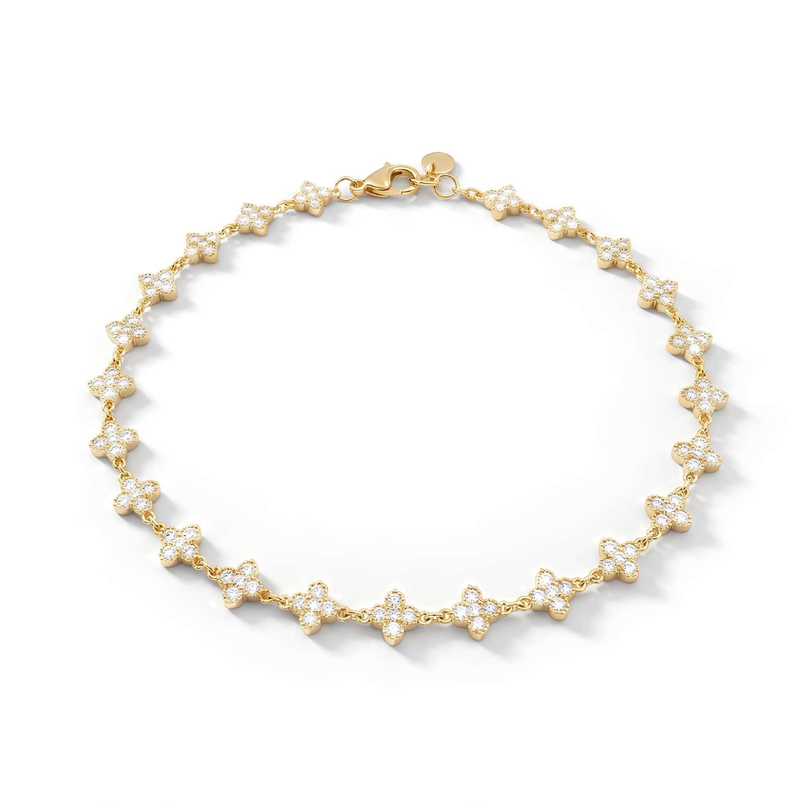 Clover Tennis Bracelet