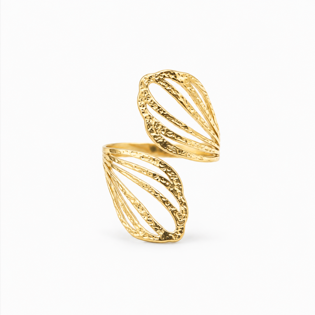 Two-Tone Couple Ring Set