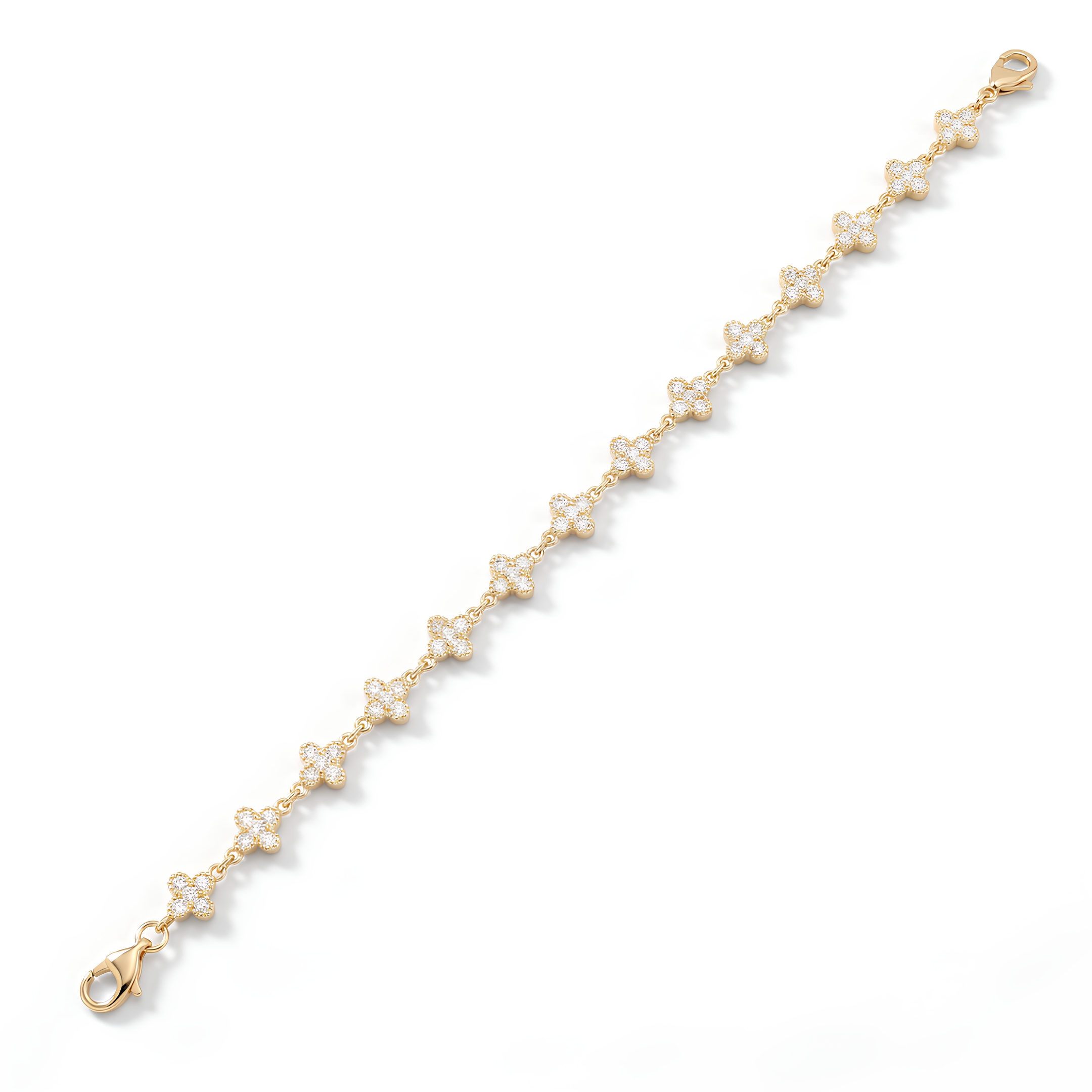 Clover Tennis Bracelet