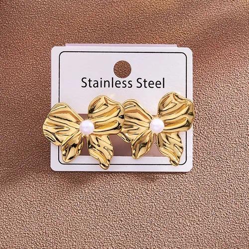 Daisy Bow Stud Earrings — Style E by OVAH
