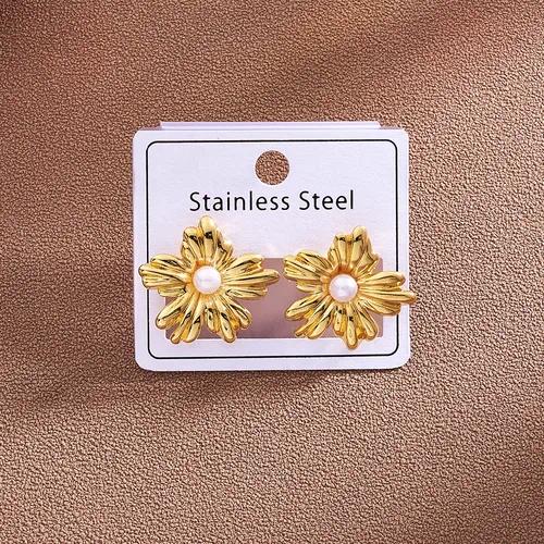 Daisy Bow Stud Earrings — Style F by OVAH