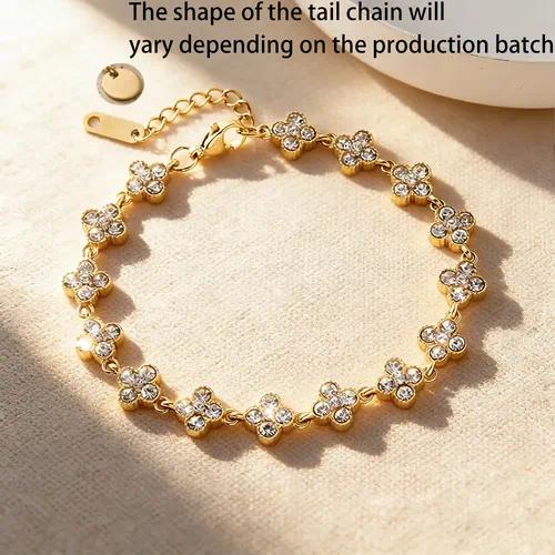 Clover Tennis Bracelet by OVAH