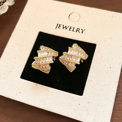Pavé Twist Ear Cuff by OVAH