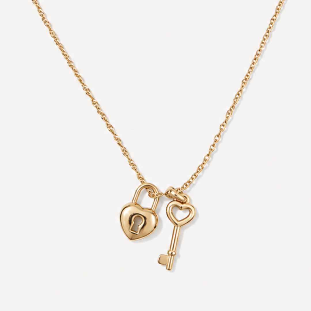 Key to My Heart Pendant Necklace