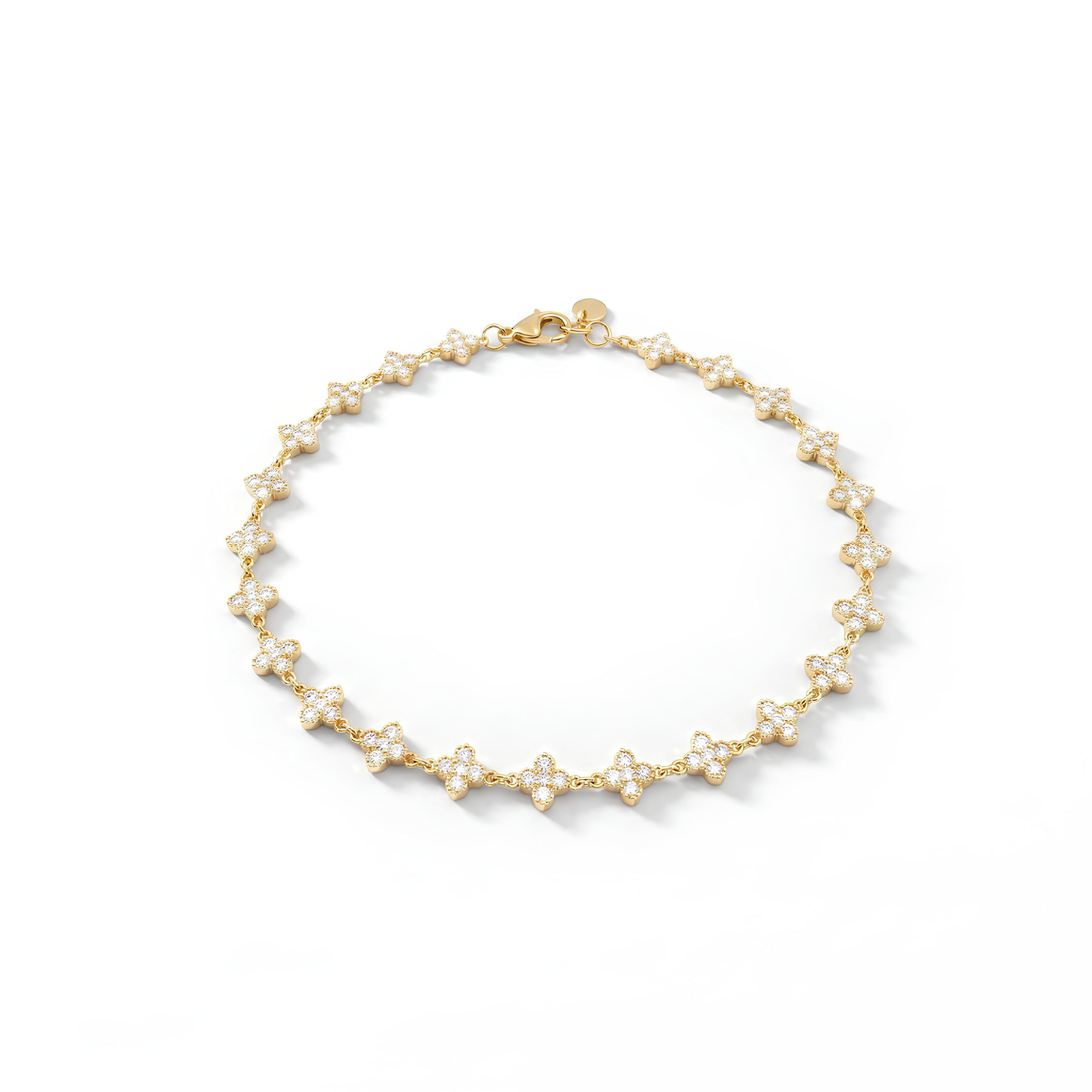 Clover Tennis Bracelet