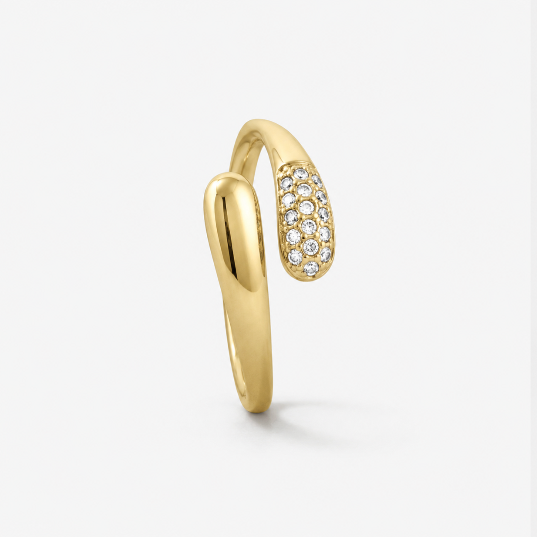Minimalist Double-Band Open Ring