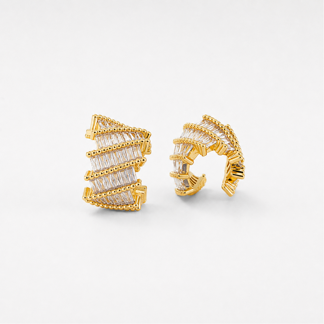 Pavé Twist Ear Cuff