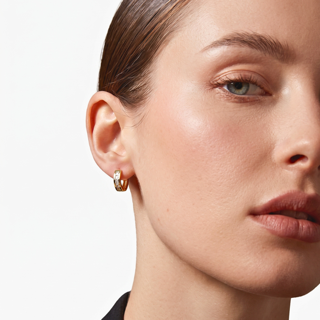 Pavé Orbit Open Earing