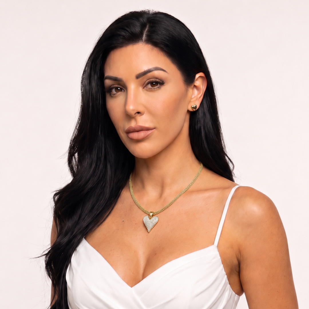 Crystal Heart Necklace