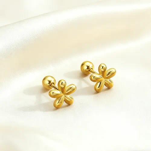 Petite Flower Stud Earrings by OVAH