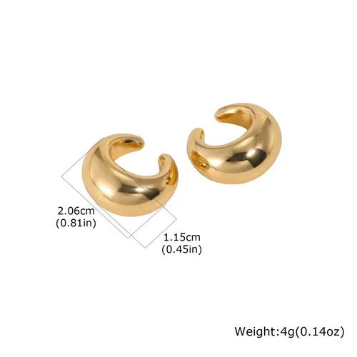 Chunky Dome Ear Cuffs by OVAH